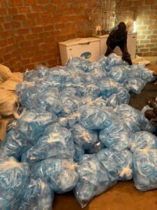 Water bags - total advance central africa charity water farm business